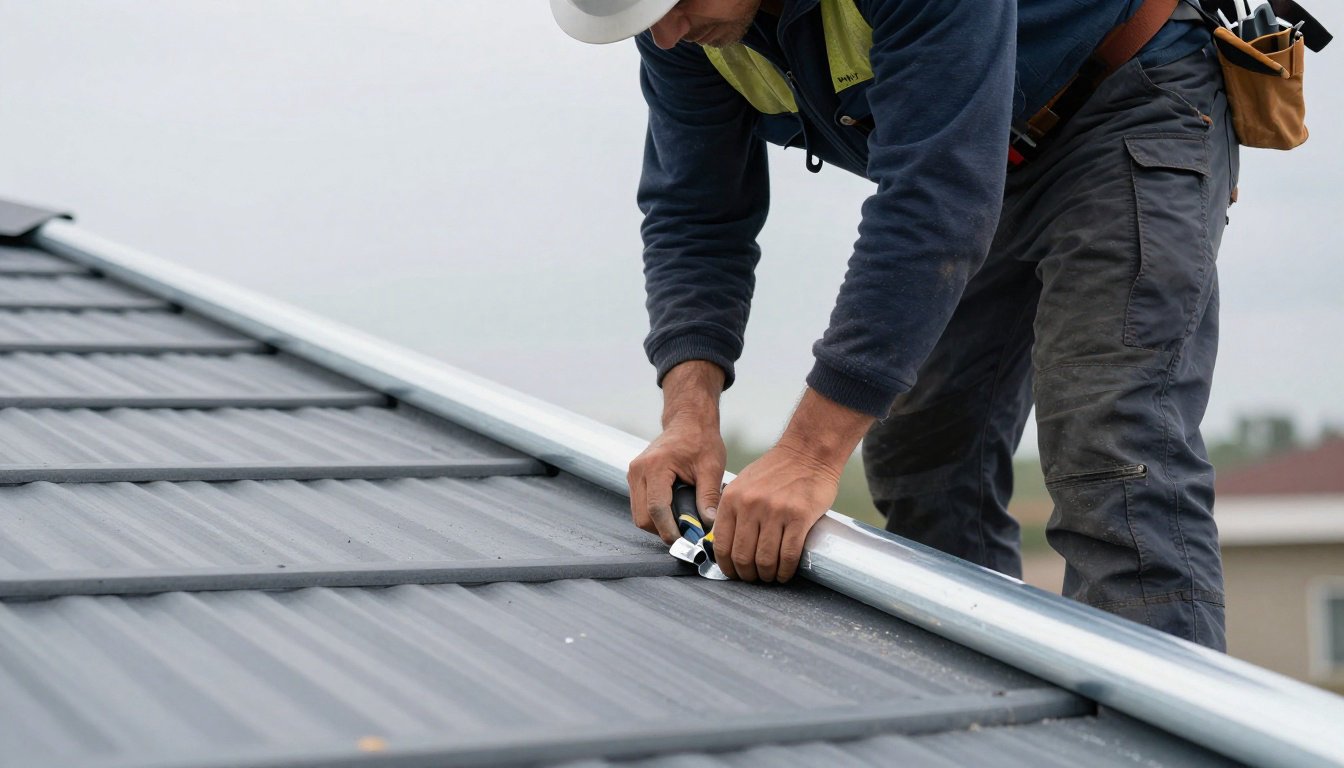 Méthode pour poser un solin toiture dans les règles de l'art