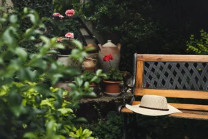 banc de jardin bois