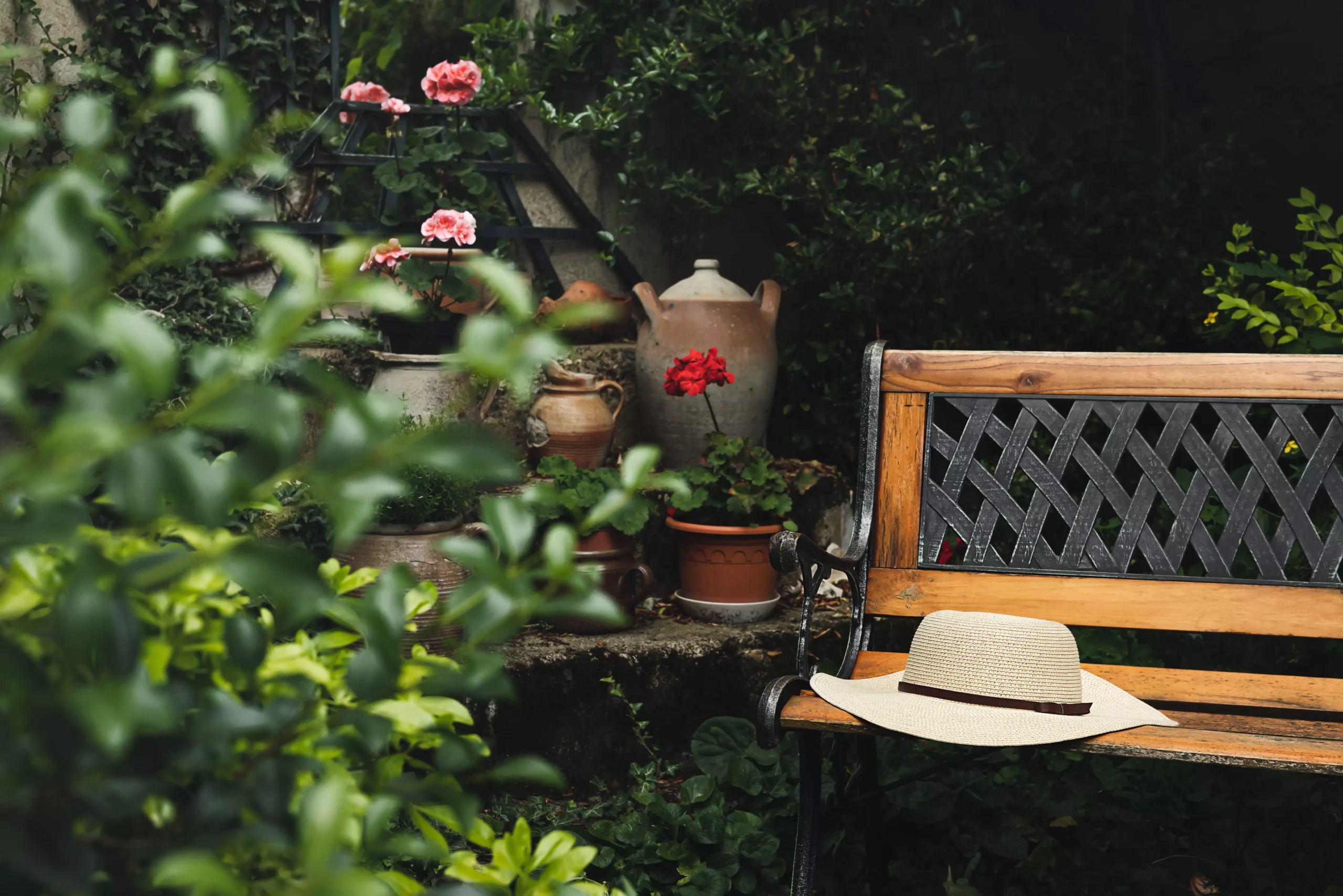 banc de jardin bois