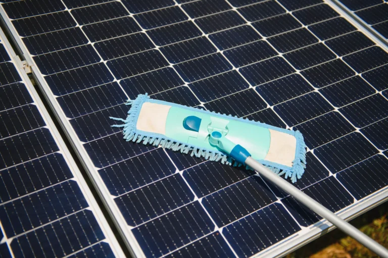 nettoyer panneaux solaires