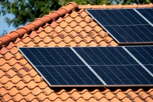 fixation panneau solaire tuile